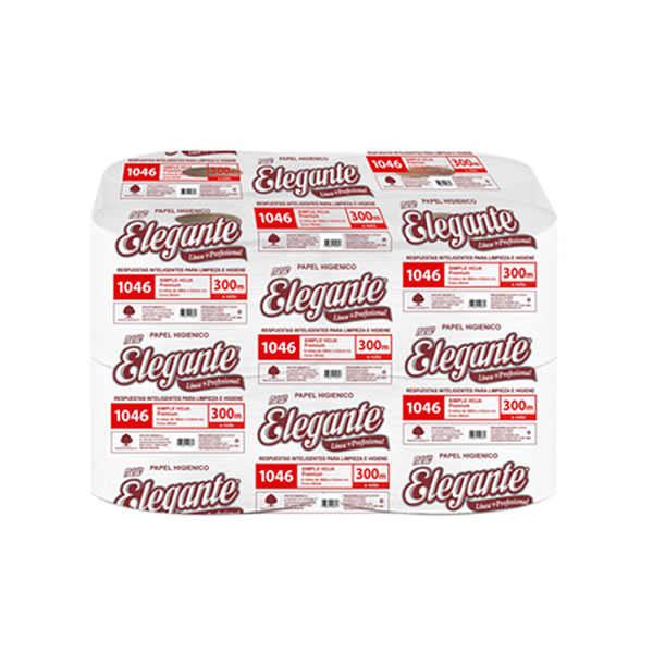 Papel Higienico Elegante 1046 8x300m I Total Clean Salta