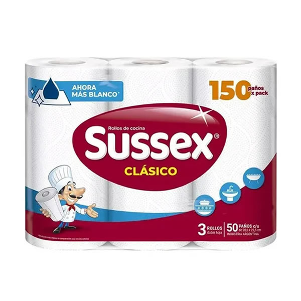 Rollos de Cocina Susex 3x50 I Total Clean Salta