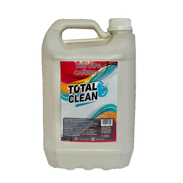 Destapacañeria 5lt - Total Clean Salta