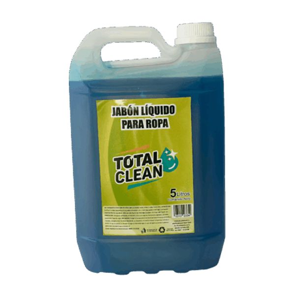 Jabol liquido ropa Azul 5lts - Total Clean Salta